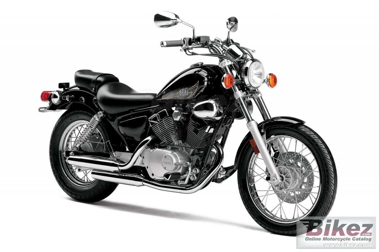 Big Yamaha v star 250 picture and wallpaper from Bikez.com